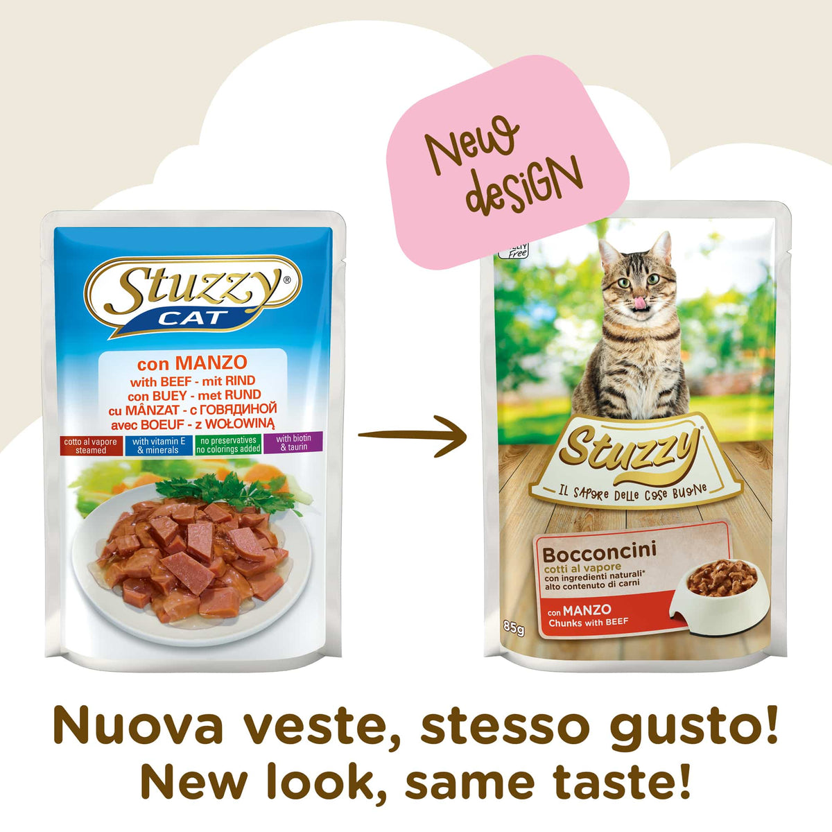 Pâtée chat Stuzzy Cat bœuf, sachet 85 g – image 2