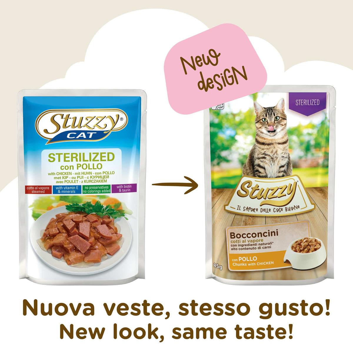 Pâtée chat stérilisé Stuzzy Cat poulet, sachet 85 g – image 2