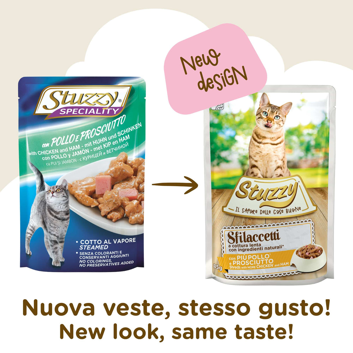Pâtée chat Stuzzy Cat Speciality poulet et jambon, sachet 85 g – image 2