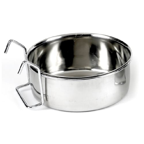 Gamelle pour cage Classic Stainless Steel Coop Cup 900 ml
