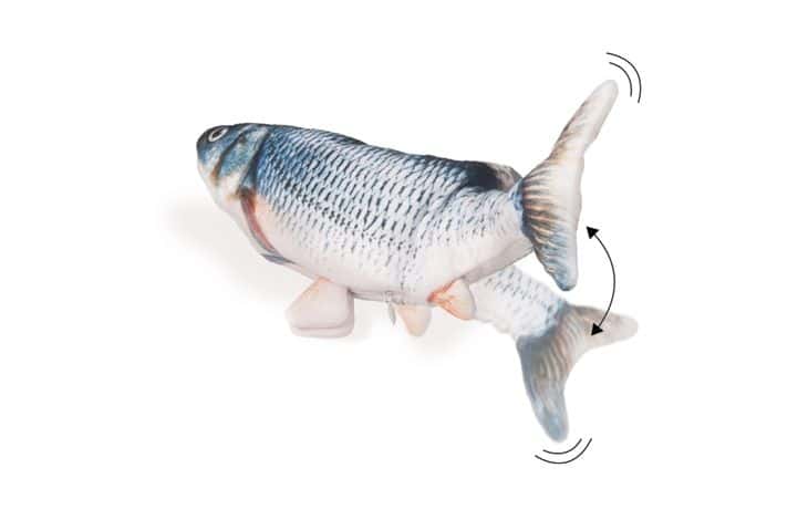 Poisson électronique à queue mobile pour chat – image 3
