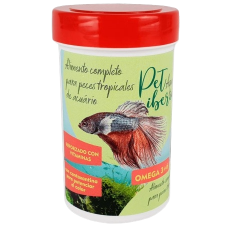 Nourriture en flocons pour poissons tropicaux 250 ml