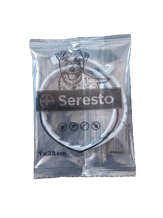 Collier antipuce chien Seresto Bayer, moins de 8 kg