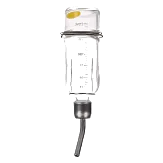 Biberon en verre pour rongeurs, taille 1 petite, 175 ml