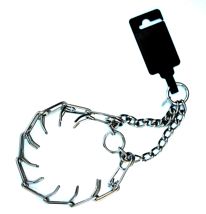 Collier d'éducation à pointes en acier pour chien