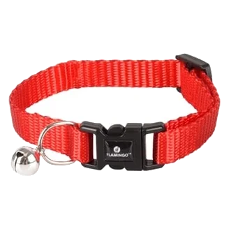 Collier chaton Ziggi, rouge, 15–22 cm, 10 mm