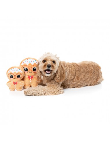 Peluche de Noël pour chien FuzzYard Jinglebread (taille S)