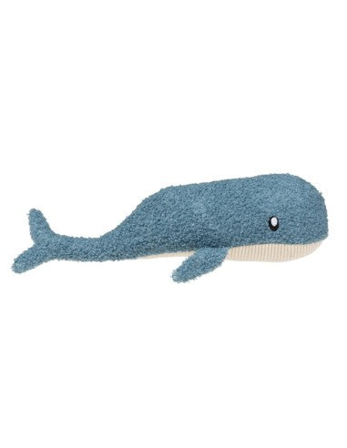 Peluche chien FuzzYard Life baleine French Blue
