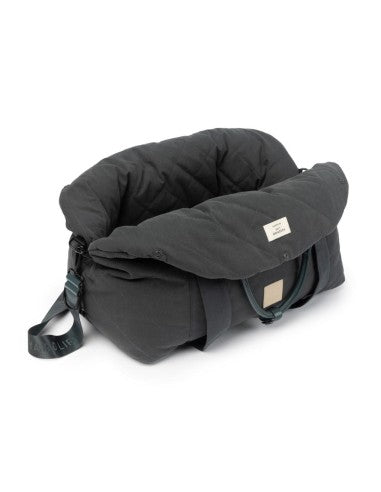 Sac de transport et siège auto pour chien FuzzYard Life Slate Grey