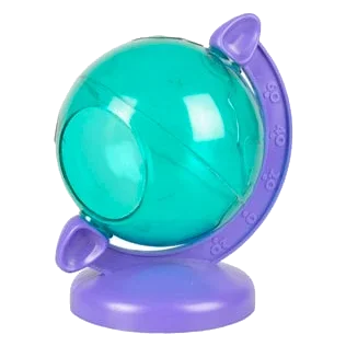 Boule verte et violette pour rongeurs