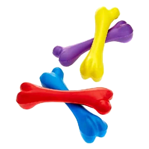 Os en caoutchouc plein Classic pour chien, 200 mm