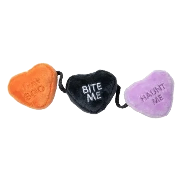 Jouet d'Halloween pour chat FuzzYard Candy Hearts String