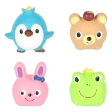 Pingouin, ours, lapin ou grenouille en latex pour chien