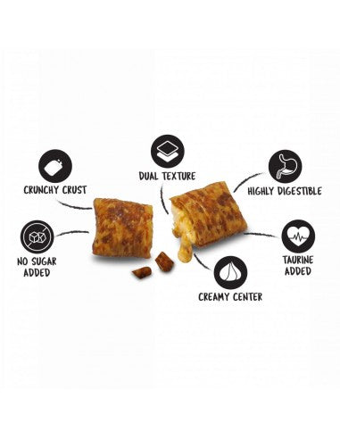 Friandises pour chat Kit Cat Purrfect Pockets saumon 60 g