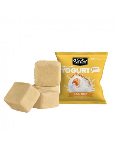 Friandises pour chat Kit Cat Yogurt Yums au jaune d'œuf 10 g