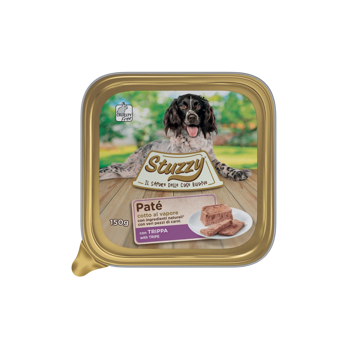 Pâtée chien Mister Stuzzy Dog tripes, barquette aluminium