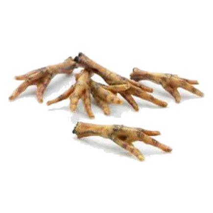 Pattes de poulet séchées, friandises pour chien 1 kg