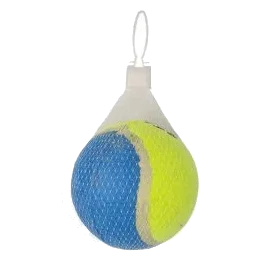 Grande balle de tennis pour chien, 10 cm