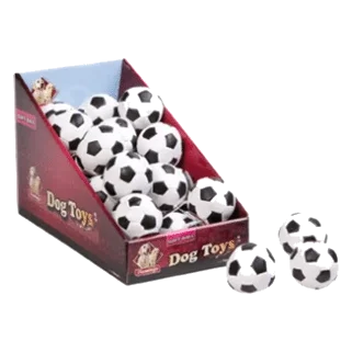 Balle chien taille moyenne motif football