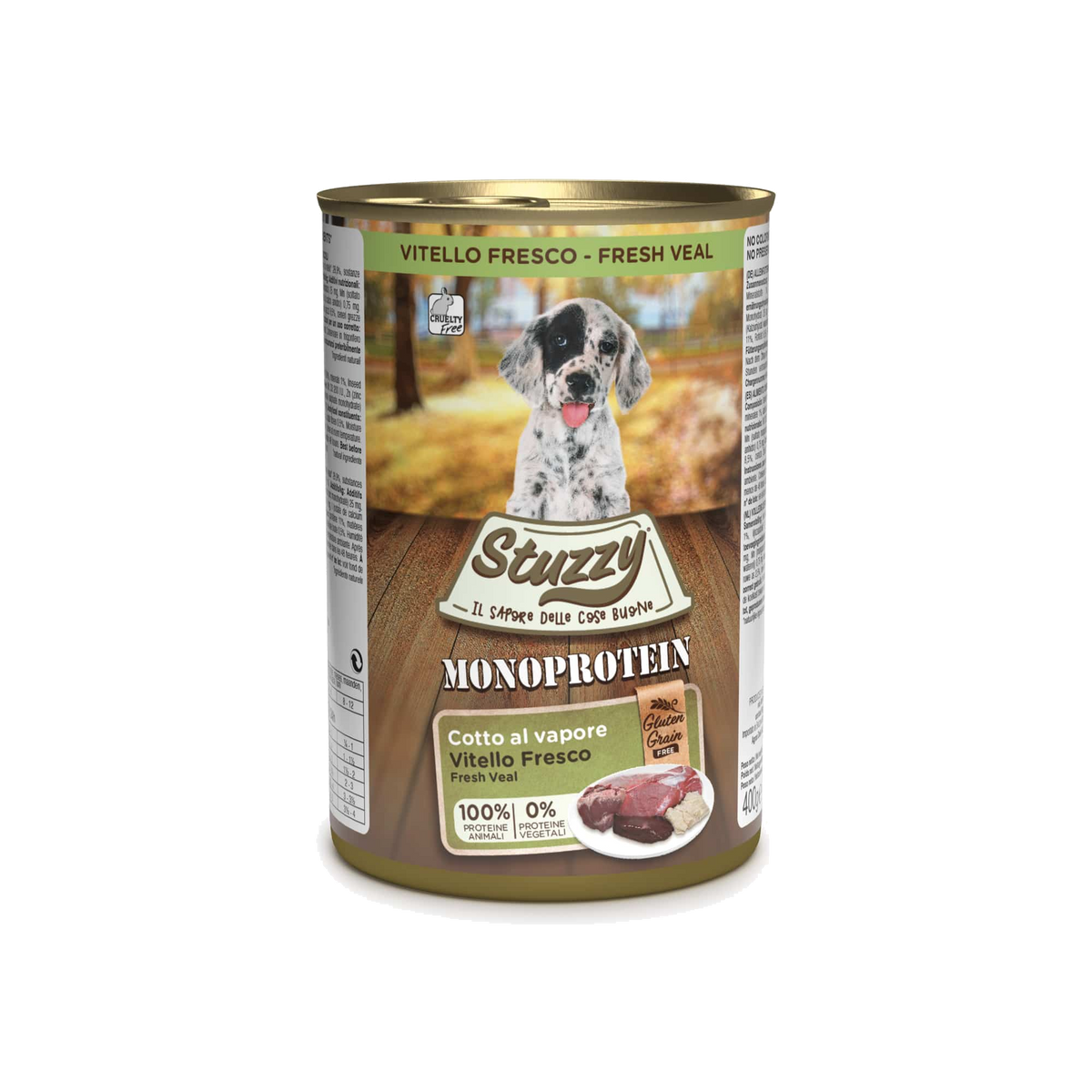 Pâtée chiot Stuzzy Monoprotein veau