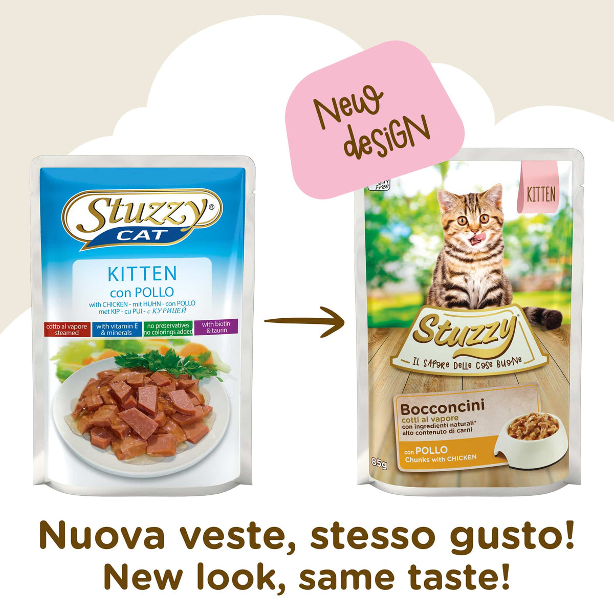 Pâtée chaton Stuzzy Cat poulet, sachet 85 g – image 2