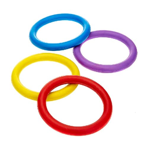 Anneau jouet pour chien Classic Solid Rubber Ring Large 150 mm