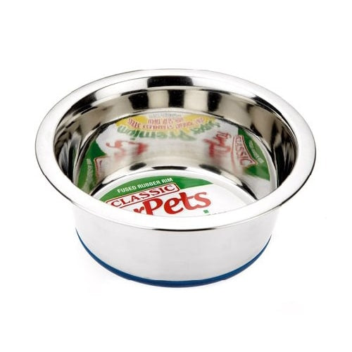 Gamelle Classic Non-Slip Steel Dish 900 ml