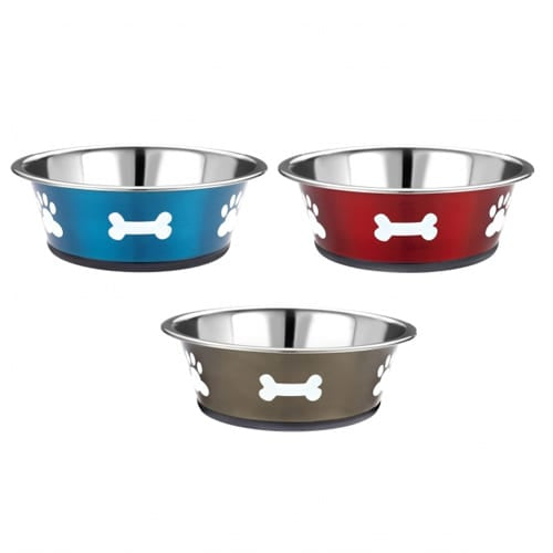 Gamelle Classic Posh Paws Stainless Steel Dish 2500 ml