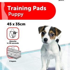 Tapis éducateurs pour chien, taille 1, 100 pièces