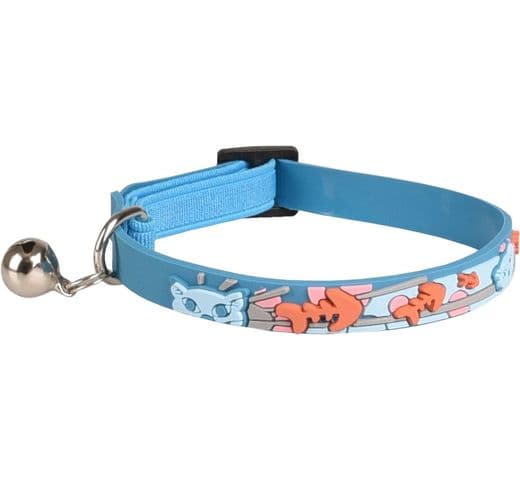 Collier chaton Nanou, 15–22 cm, 10 mm, assortis – image 3