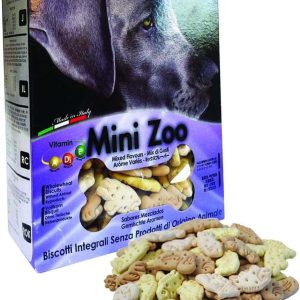 Biscuits Mini Zoo Mix pour chien, 2 kg