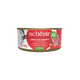 Pâtée chat Schesir thon avec crevettes, boîte 140 g