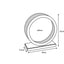 Roue en bois Danco pour rongeurs, 20 cm de diamètre – image 2