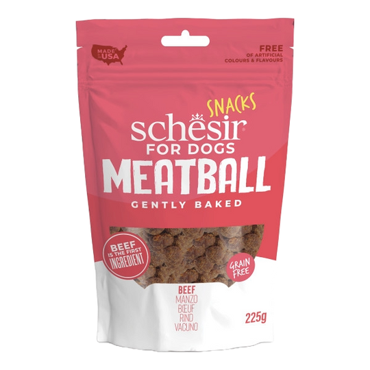 Friandises Schesir boulettes de bœuf, 225 g
