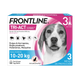 Frontline Tri-Act pipettes antipuce chien 10–20 kg, 3 pipettes