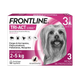 Frontline Tri-Act pipettes antipuce chien 2–5 kg, 3 pipettes