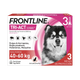 Frontline Tri-Act pipettes antipuce chien 40–60 kg, 3 pipettes