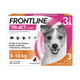 Frontline Tri-Act pipettes antipuce chien 5–10 kg, 3 pipettes