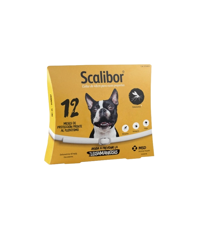 Collier antipuce chien Scalibor, 48 cm