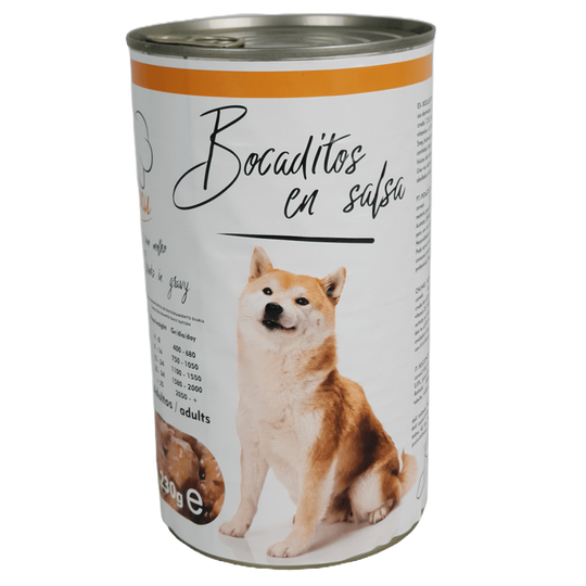 Bouchées au bœuf pour chien, boîte de 1230 g