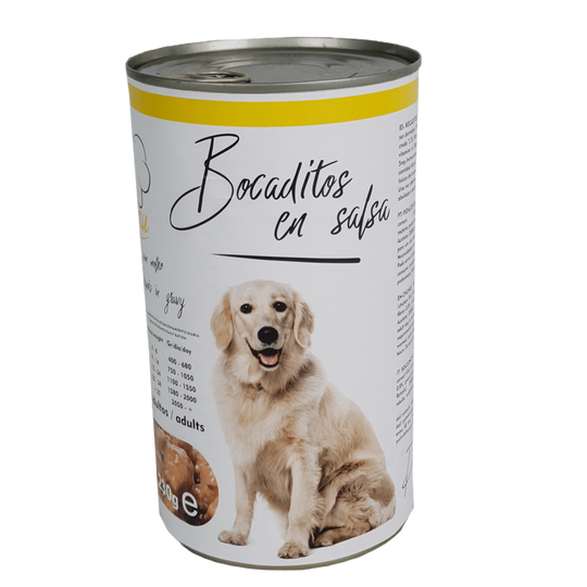 Bouchées au poulet pour chien, boîte de 1230 g