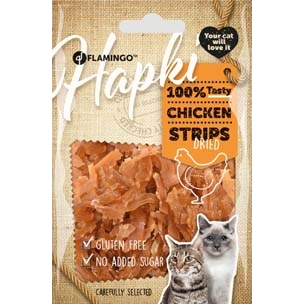 Friandise naturelle Flamingo au poulet pour chat, 50 g