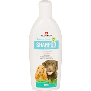 Shampoing chien à l'extrait de pin et huile de macadamia