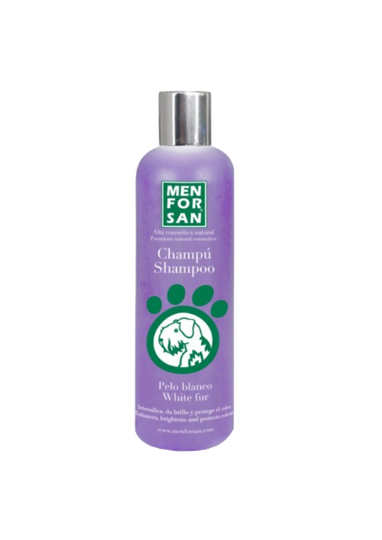 Shampoing chien poil blanc Menforsan