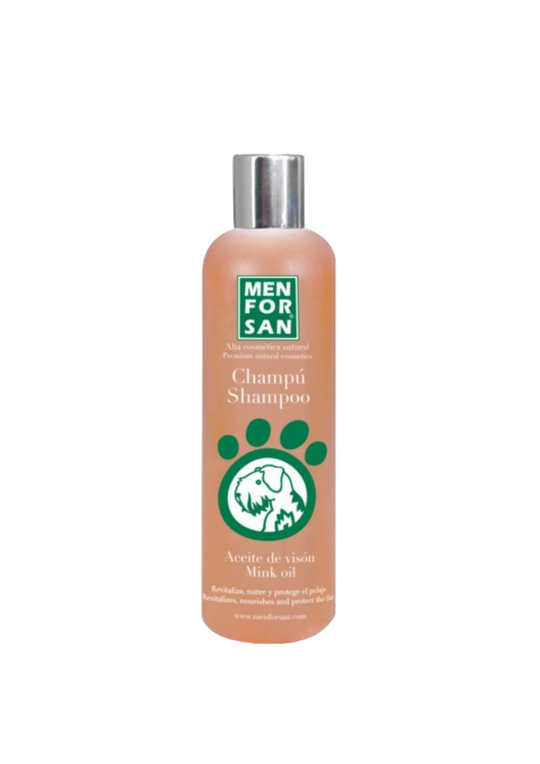Shampoing chien Menforsan à l'huile de vison, 300 ml
