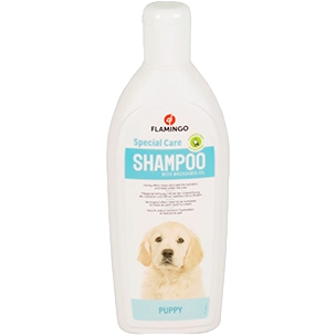 Shampoing chiot Flamingo à l'huile de macadamia