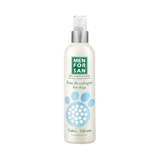 Eau de Cologne pour chien Menforsan talc