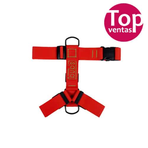 Harnais chien anti-traction Bub's, taille 4 – rouge, photo du produit