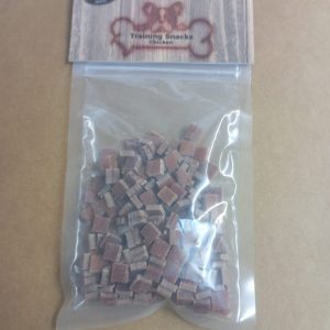 Cubes de poulet friandises pour chien, 100 g