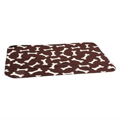 Couverture motif os pour animaux, 100 × 70 cm